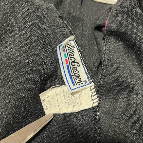 Vintage 80s MacGregor Black Polyester Sporty Tennis Golf Athletic Shorts - Picture 6 of 6